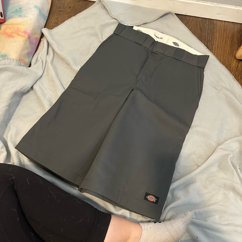 Dickies Charcoal Twill Work Shorts